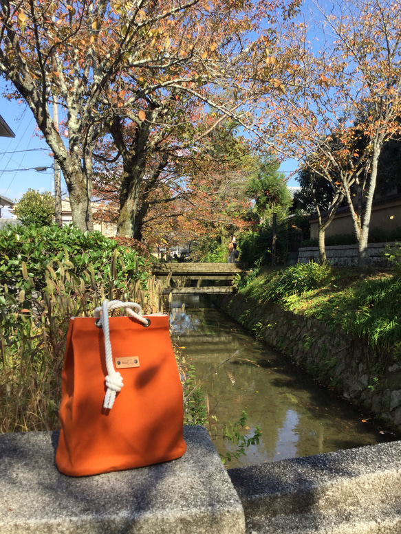 免費送貨定制/ tsg-1京都千鳥包帆布手袋錢包S型每種顏色 第2張的照片