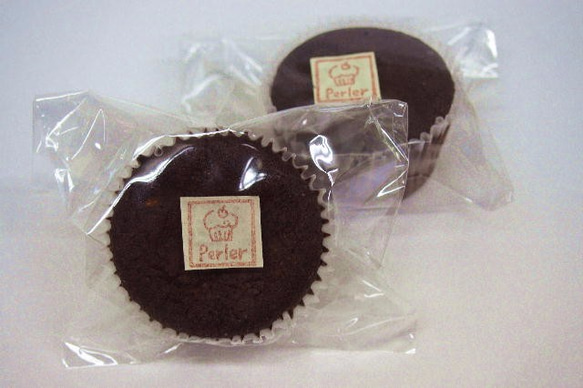 【糖質オフ＆グルテンフリー】　チョコレートケーキ（２個セット） 2枚目の画像