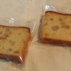 【グルテンフリー】　さつま芋とレーズンのパウンドケーキ（２切れセット） 2枚目の画像