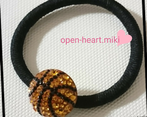 再再販✨【送無】グルーデコ✴バスケットボ ヘアゴム 再再販✨【送無】グルーデコ✴バスケットボ ヘアゴム