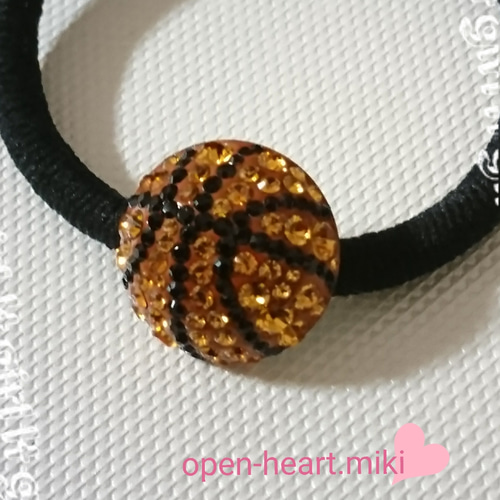 再再販✨【送無】グルーデコ✴バスケットボ ヘアゴム 再再販✨【送無】グルーデコ✴バスケットボ ヘアゴム