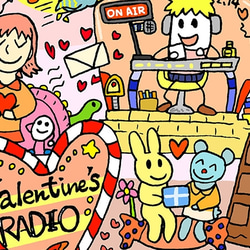 額付きアート「Valentine's RADIO」 2枚目の画像