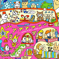 Deluxe bus (A4poster) 4枚目の画像
