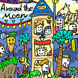 Around the moon (A4size) 4枚目の画像