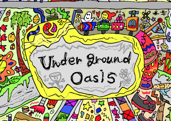 Underground Oasis A3サイズ オリジナルイラスト 8枚目の画像