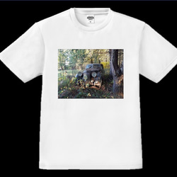 森に佇むオースチン オリジナル  ヘビーウェイTシャツ  AUSTIN 2枚目の画像