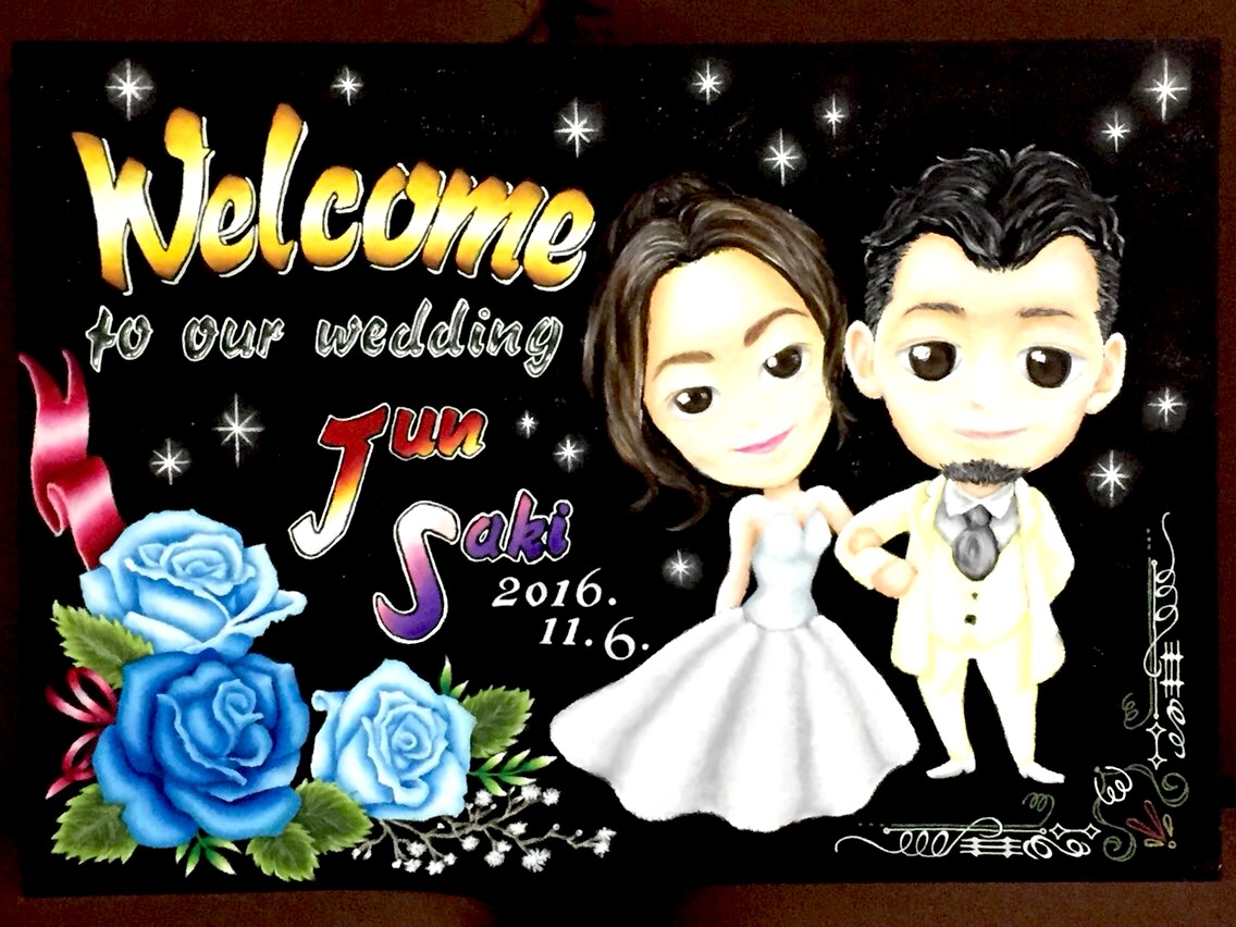 ♥.｡.:*♡ウェルカムボードA3サイズ♥.｡.:*♡