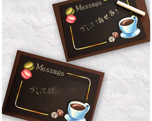 書き消し出来るチョークアートボード その他インテリア雑貨