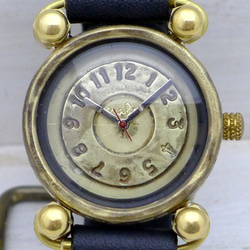 "FROG" JUMBO36mm Brass(真鍮) BKチューブ 手作り腕時計 [JUM29 BK] 3枚目の画像