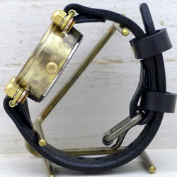 "FROG" JUMBO36mm Brass(真鍮) BKチューブ 手作り腕時計 [JUM29 BK] 7枚目の画像
