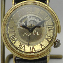 BHW104 羅馬數字 手動上鍊 黃銅 JUMBO open heart 型號 手工手錶 [BHW104] 第4張的照片