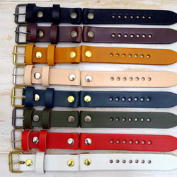 交換用時計ベルト 幅20mm 肉厚レザー 全8色 腕時計 渡辺工房 通販