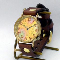 &quot;S-WATCH-JB1&quot; JUMBO 35mm 黃銅 (Brass) 簡單型號手工手錶 [JUM30 BR 第2張的照片