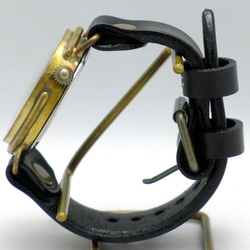"GIGANT-B" ローマ数字 特大JUMBO(42mm)Brass 手作り腕時計 [JUM129] 6枚目の画像