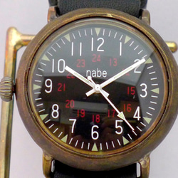 《Armor-JB-ML》軍模北約皮帶手工腕錶【JUM155 BK NATO】 第2張的照片