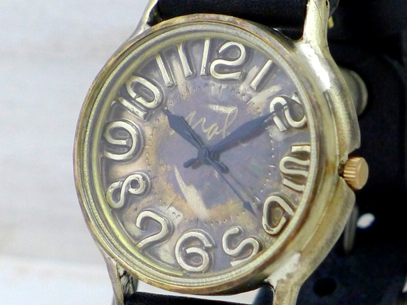 &quot;JB&quot; JUMBO Brass Dial with number brazing [JUM31 with 第1張的照片