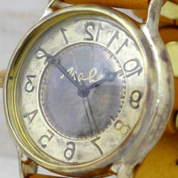 "J.S.B-Rev" 逆回転モデル JUMBO(36mm)Brass(真鍮) 手作り腕時計 [JUM38Rev] 4枚目の画像