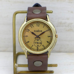 &quot;JB-SSP&quot; GD 錶盤 36mm Brass Brass Small Second 手工手錶 [JUM 第3張的照片