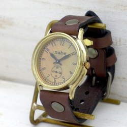 &quot;JB-SSP&quot; GD 錶盤 36mm Brass Brass Small Second 手工手錶 [JUM 第4張的照片