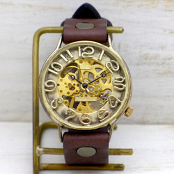 BHW082 手動上鍊 Brass 42mm 黃銅手工腕錶 [BHW082] 第3張的照片