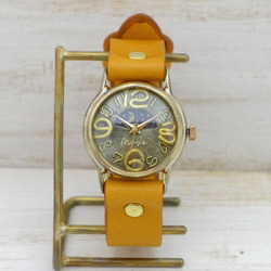 《準時-BS&amp;M》32毫米黃銅日月手工手錶 [214B-S&amp;M] 第4張的照片
