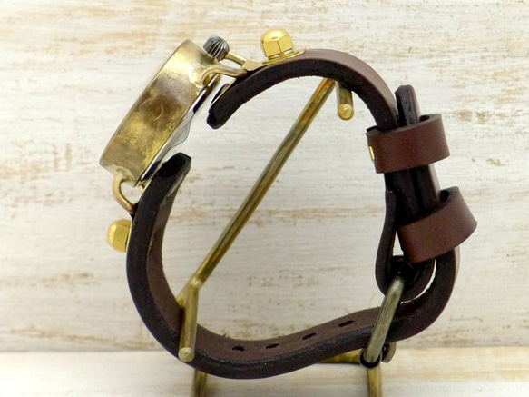 “AMENBO-Jr”男士黃銅（黃銅 32 毫米）手工手錶 [242] 第8張的照片