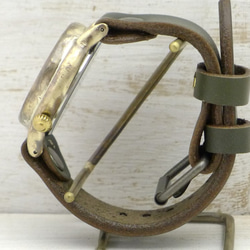 &quot;CrescentMoon-JB&quot; 36mm 黃銅 (Brass) Crescent 錶盤 阿拉伯手工鐘錶 第7張的照片