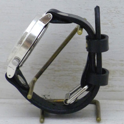 SHW082 手巻きSilver 42mm Silver925 手作り腕時計 [SHW082] 7枚目の画像
