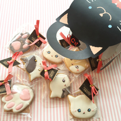 ハロウィンVer♡ネコちゃんアイシングクッキーBOX 5枚目の画像