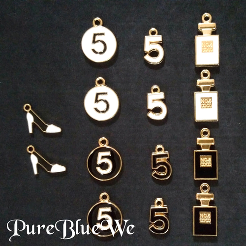 ヴィンテージチャーム♡CHANEL♡キラキラセット CHANEL - 3点セット❤️CHANELチャームお得の通販 by 🍀kou