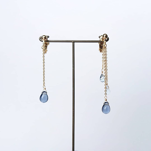 rainy day earrings 2枚目の画像