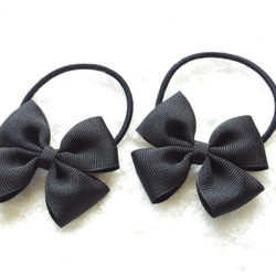 【ハンドメイド】ちょうちょ⚮̈リボンヘアゴム２点セット ハンドメイド】ちょうちょ⚮̈リボンヘアゴム2点セット
