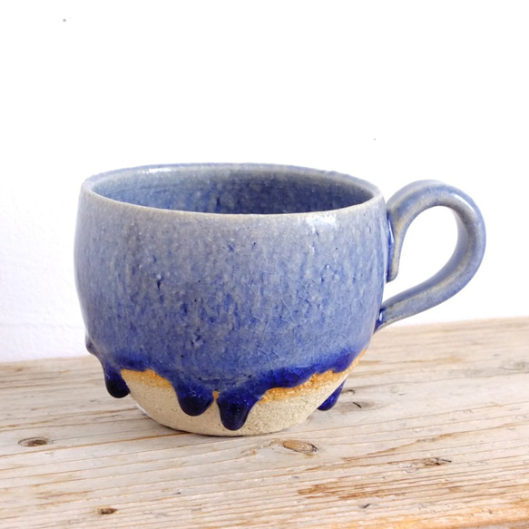 Blue mug size:M　#c-227 1枚目の画像