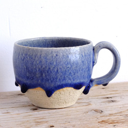 Blue mug size:L　#c-228 1枚目の画像