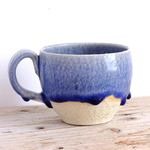 Blue mug size:L　#c-228 3枚目の画像