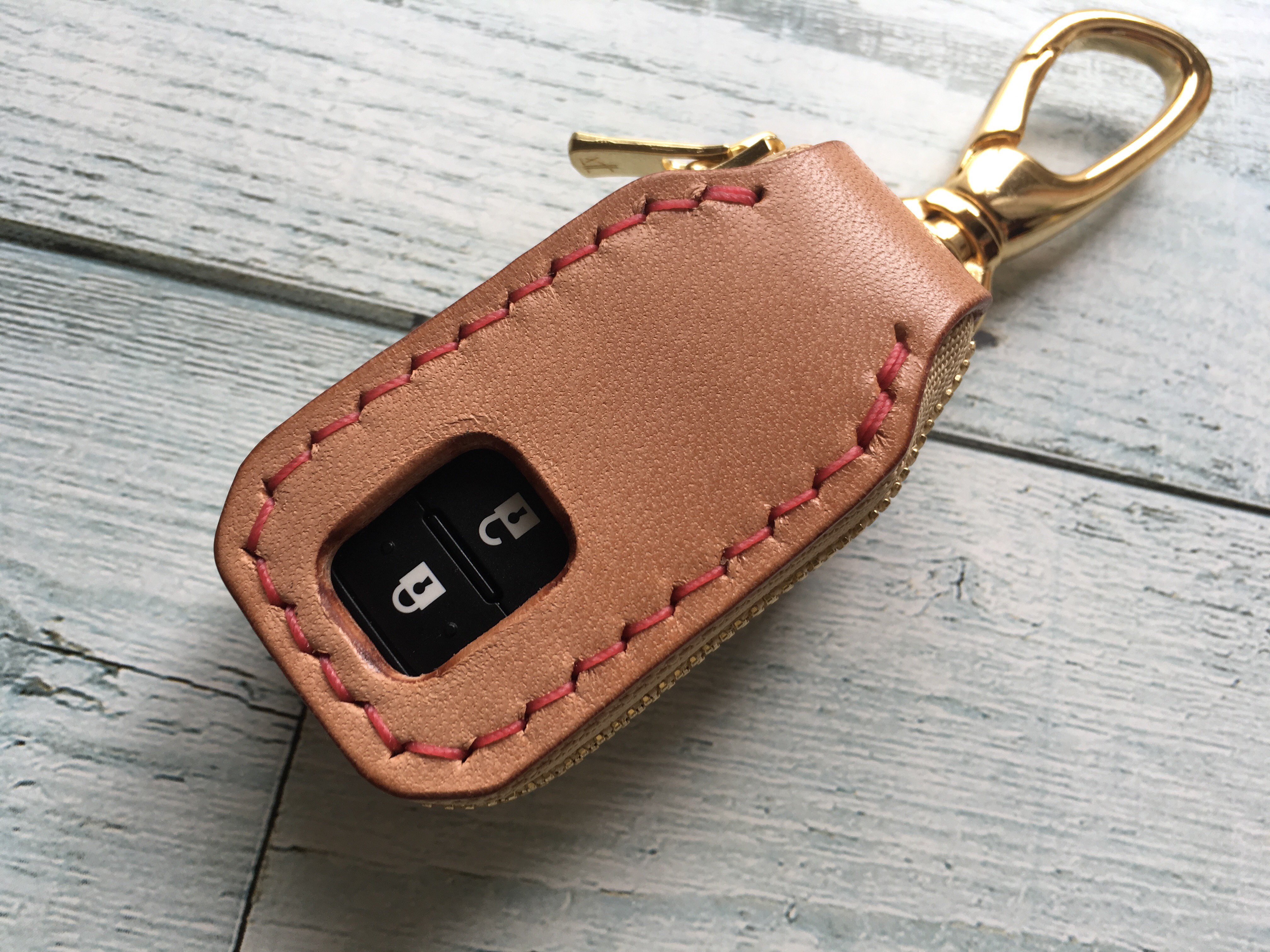 スズキ、マツダ専用 スマートキーケース クロスビー ジムニー フレア 栃木レザー