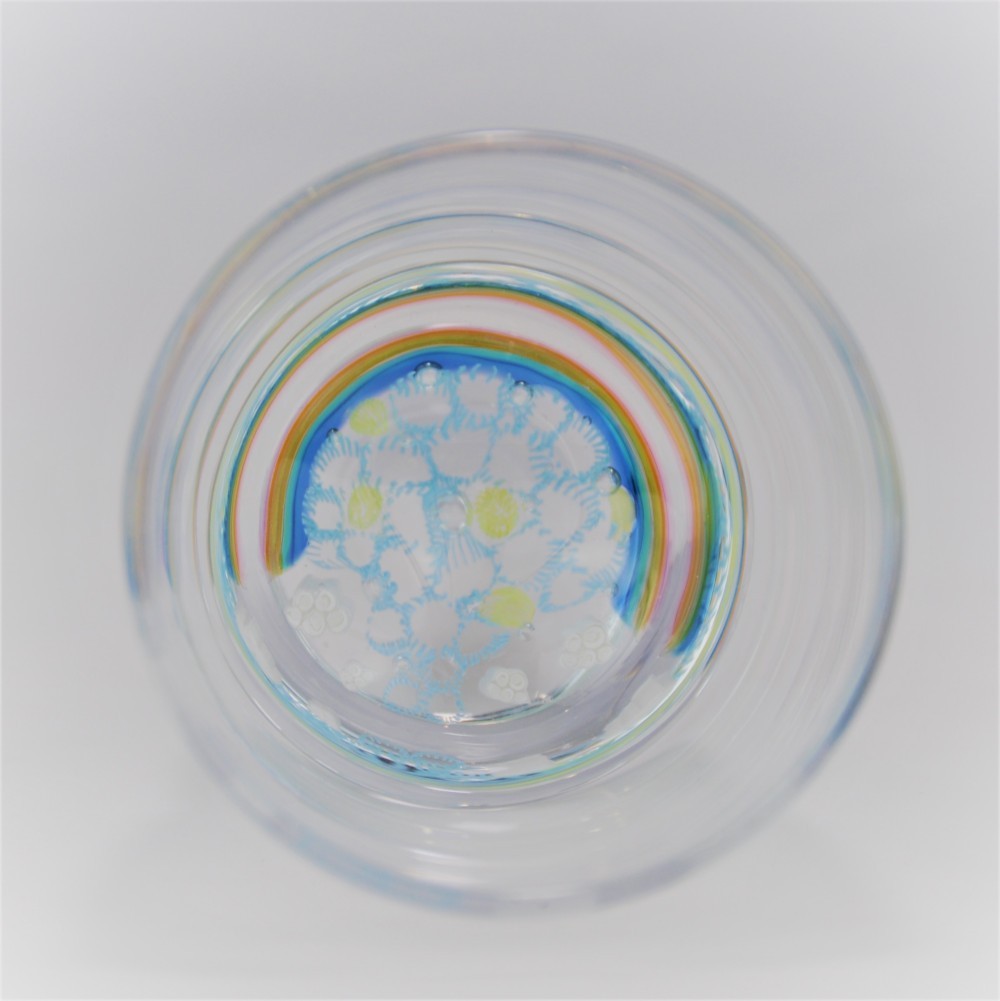 虹と雲のグラス