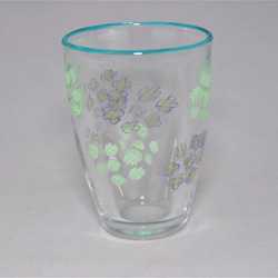 紫陽花のグラス　CR-08 3枚目の画像