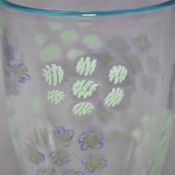 紫陽花のグラス　CR-08 5枚目の画像