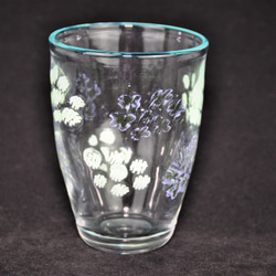 紫陽花のグラス　CR-08 6枚目の画像