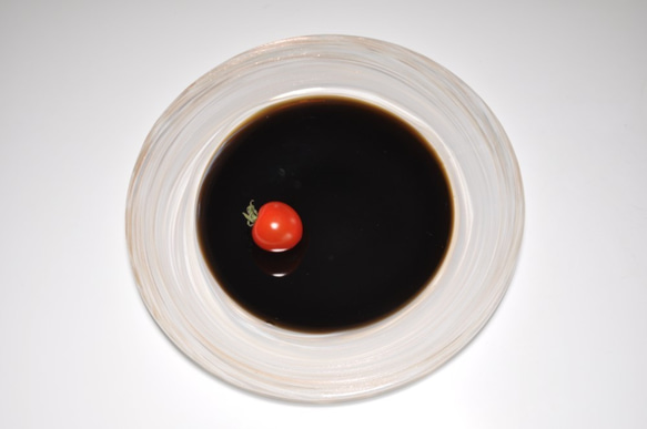 Chic & Gorgeous☆華やかな黒の食卓　黒のお皿（小） 3枚目の画像