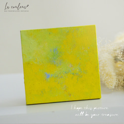 【再販】抽象画 sky lemon 7枚目の画像