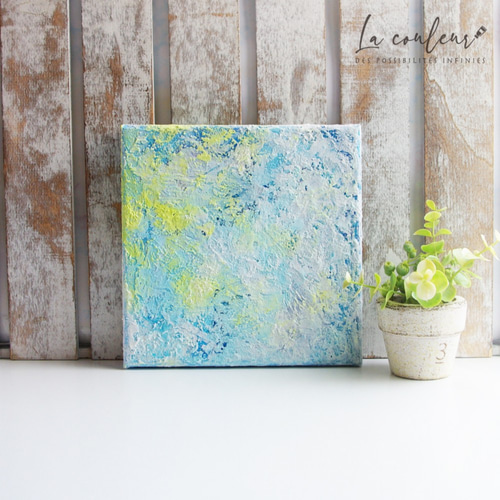 抽象画_月光 絵画 La couleur aya 通販 10174416｜Creema(クリーマ)