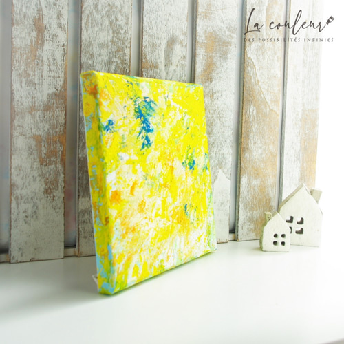 抽象画_銀杏 絵画 La couleur aya 通販 10249312｜Creema(クリーマ)