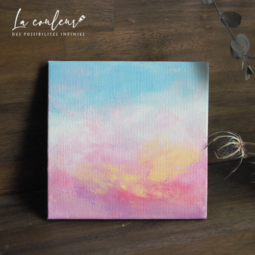 抽象画 青紫色 額縁無し 抽象画 紫A - SAKURA'S GALLERY | minne byGMOペパボ 国内最大級