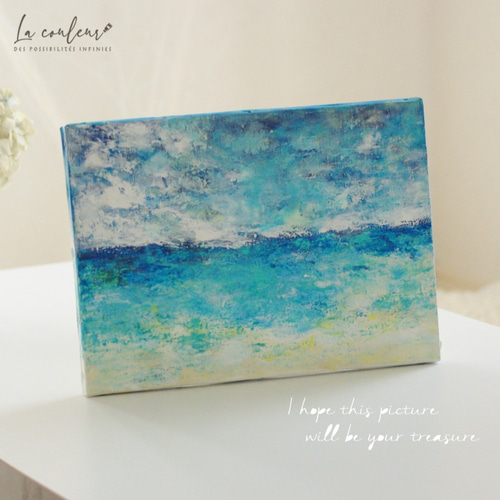 Narumi Aoki | 作品タイトル 「夜空に願いを」 F10号(45.5cm