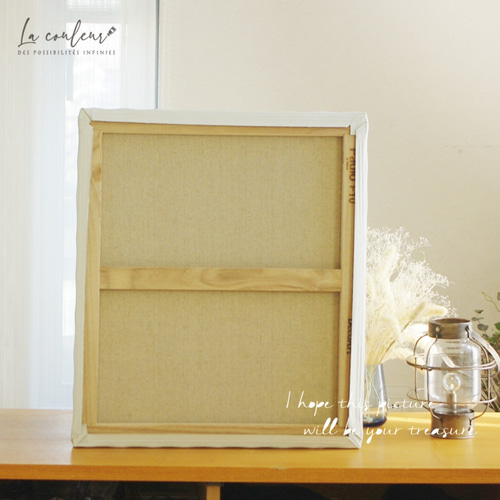 原画】抽象画 コスモス 約530×455×20mm（F10） 絵画 La couleur aya