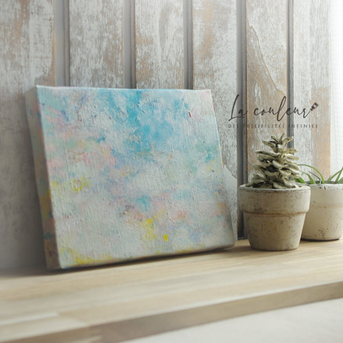 抽象画_空 絵画 La couleur aya 通販 9258278｜Creema(クリーマ)