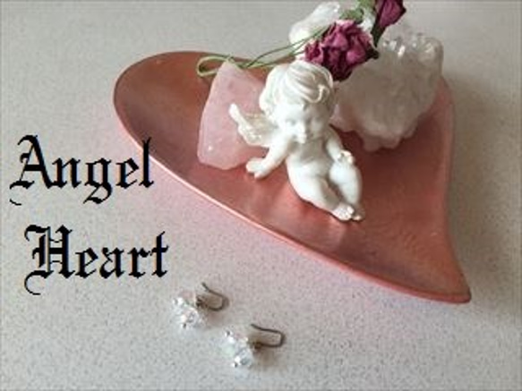 ～Angel　Heart～キラキラさくらんぼピアス　S 1枚目の画像