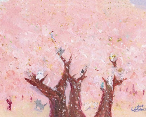 油絵【桜タンスオーダーページ】 1_da3a804682aef68e89278d660eb5